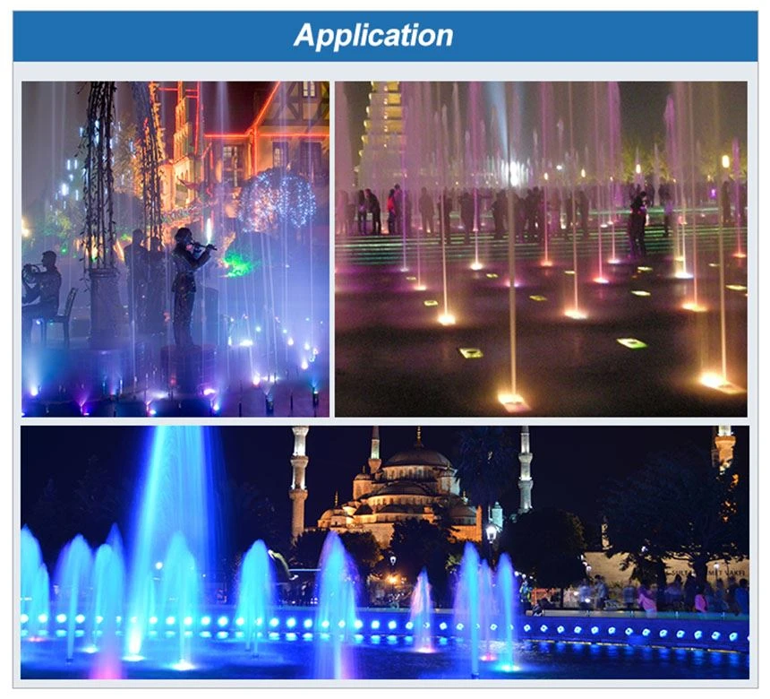 fountain led light factory
