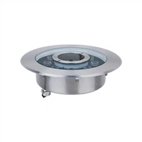 12w DMX 512 Innfelld neðansjávar LED Jet Dancing Ring vatnslindarljós