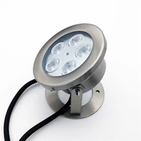 9w 12v Rgb Led neðansjávarljós fyrir gosbrunn